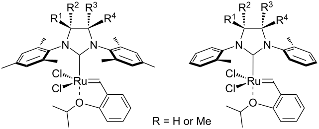 Ruthenium carbene metathesis