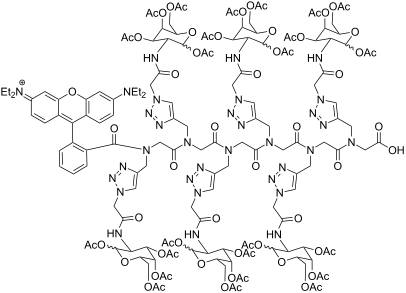 Peptoids and polyamines going sweet: Modular synthesis of glycosylated ...