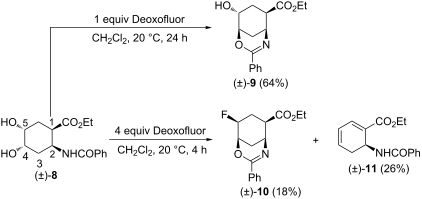 Fluorination of some highly functionalized cycloalkanes ...