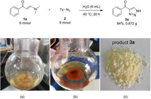 Catalyst-free synthesis of 4-acyl-NH-1,2,3-triazoles by water-mediated ...