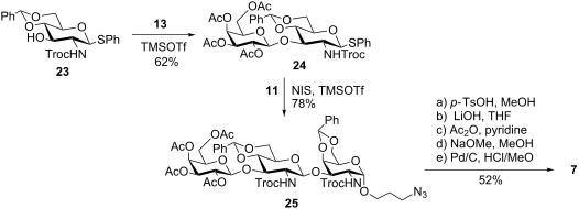 Synthesis of mucin-type O-glycan probes as aminopropyl glycosides